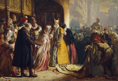 El Regreso de María Reina de Escocia a Edimburgo de James Drummond